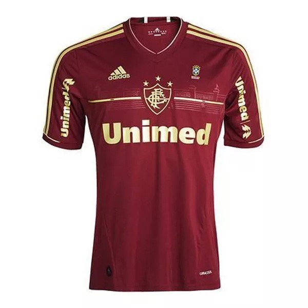 Ausweichtrikot Thailand Fluminense Retro 2012 Rote Günstige Fußballtrikots